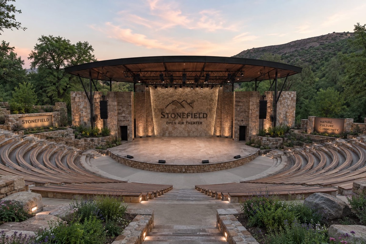 Open Air Theater — illustrative campus vision